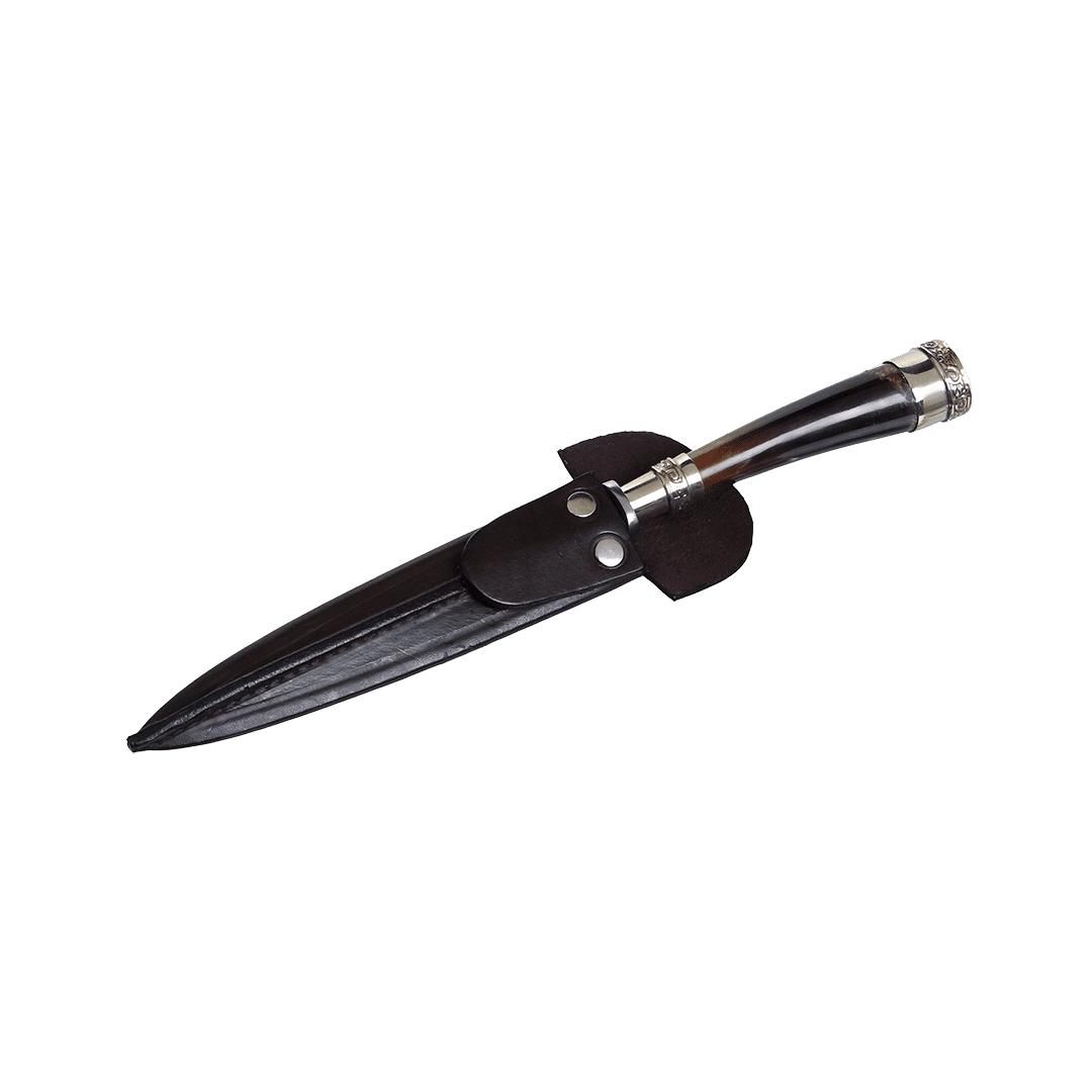 Cuchillo de Asta de Vaca y Alpaca - Imagen 7