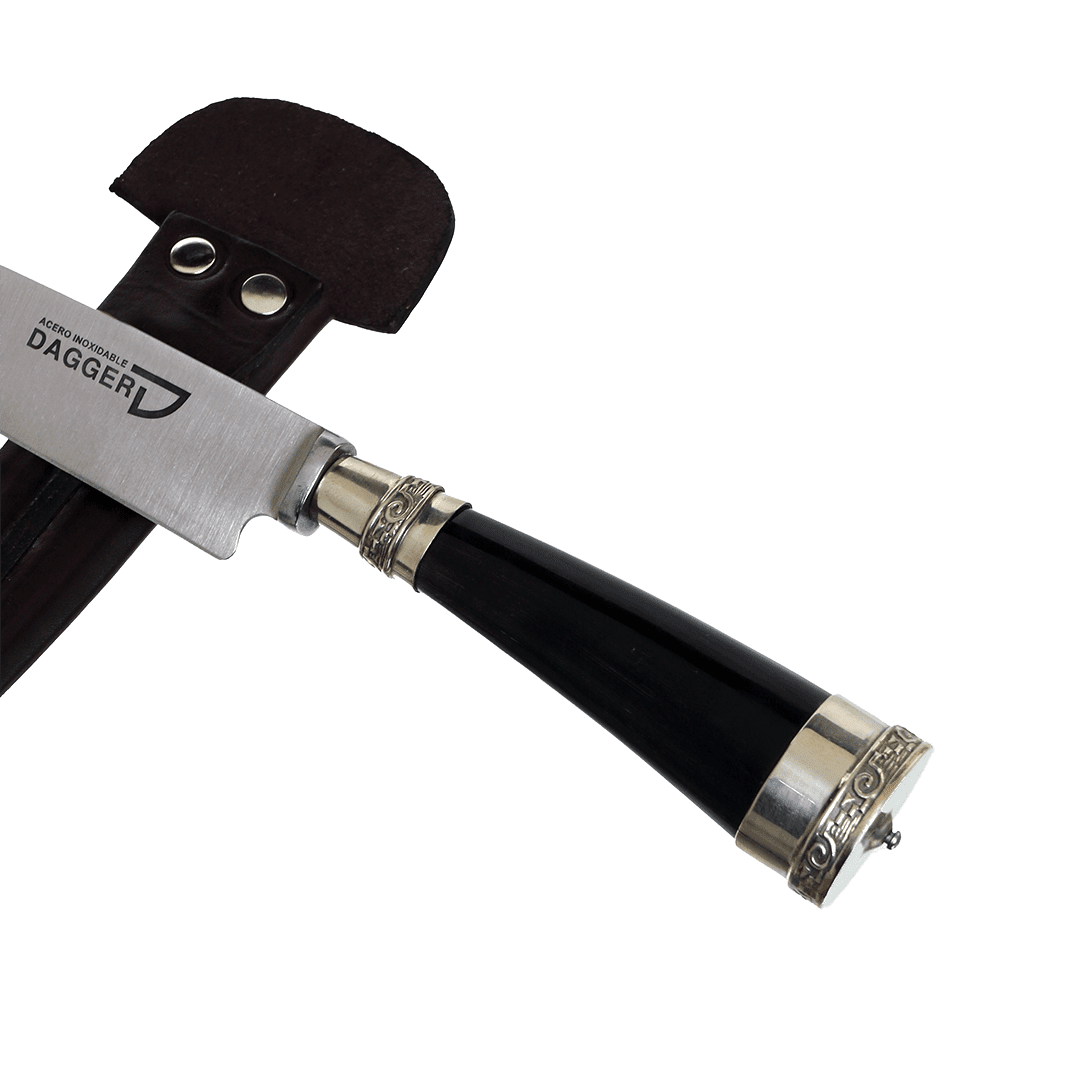 Cuchillo de Asta de Vaca y Alpaca - Imagen 9