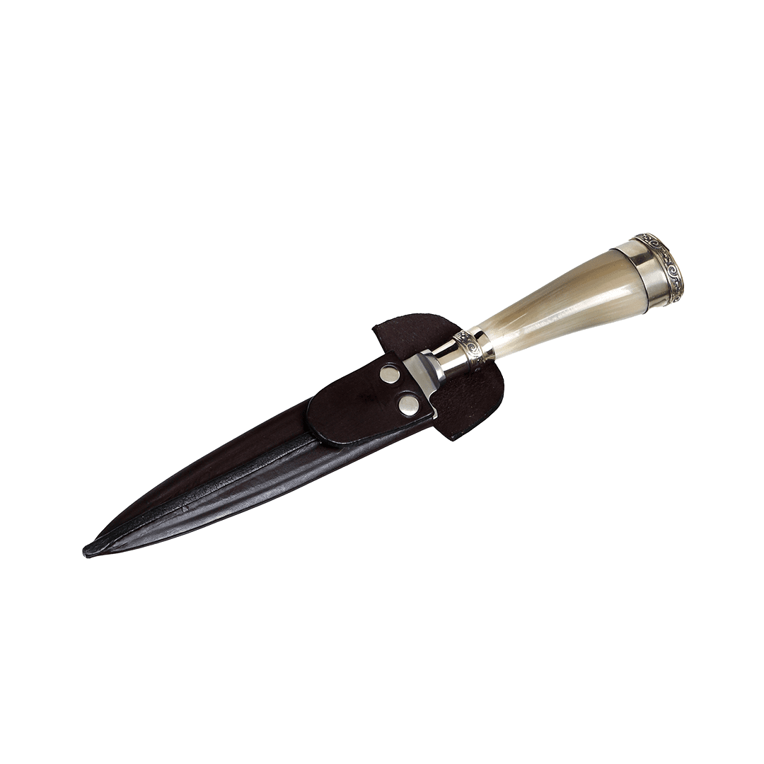 Cuchillo Cabo Asta de Vaca y Alpaca