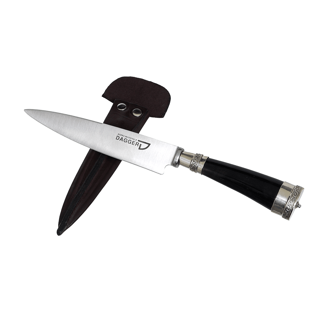 Cuchillo de Asta de Vaca y Alpaca - Imagen 8