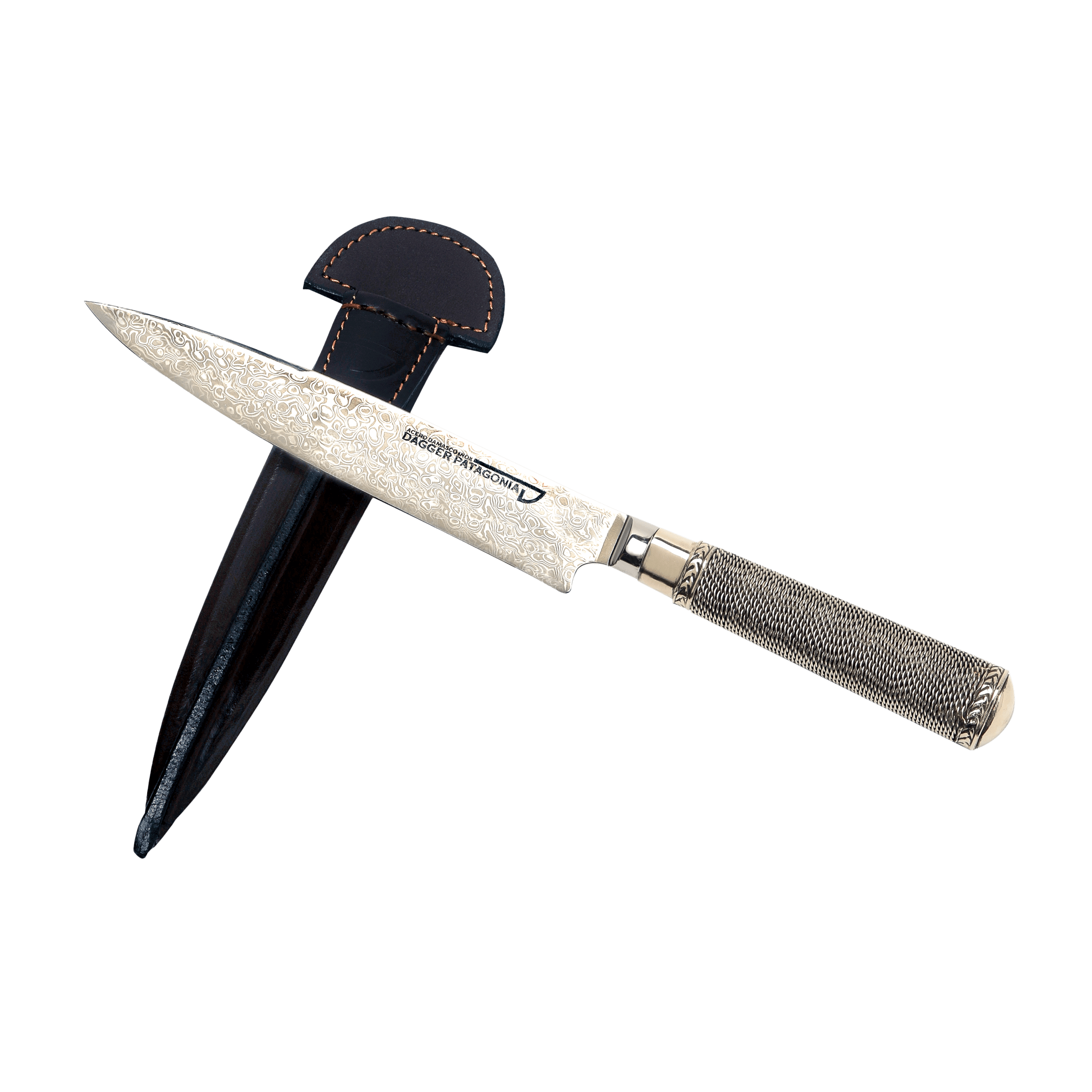 Cuchillo de Acero Damasco +Vg10 Cabo Alpaca