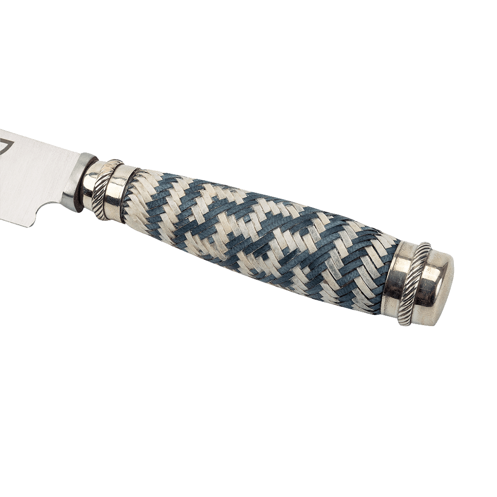 Facon Trenzado y Alpaca con Vaina Cincelada 14 cm