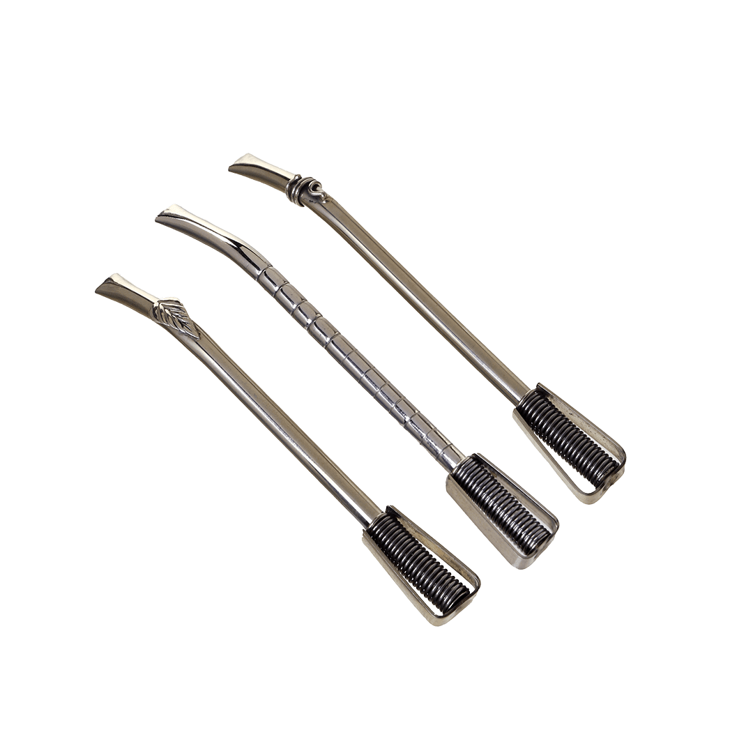 Bombilla Alpaca Desarmable Diferentes Motivos