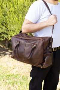 Bolso Carry On de Cuero