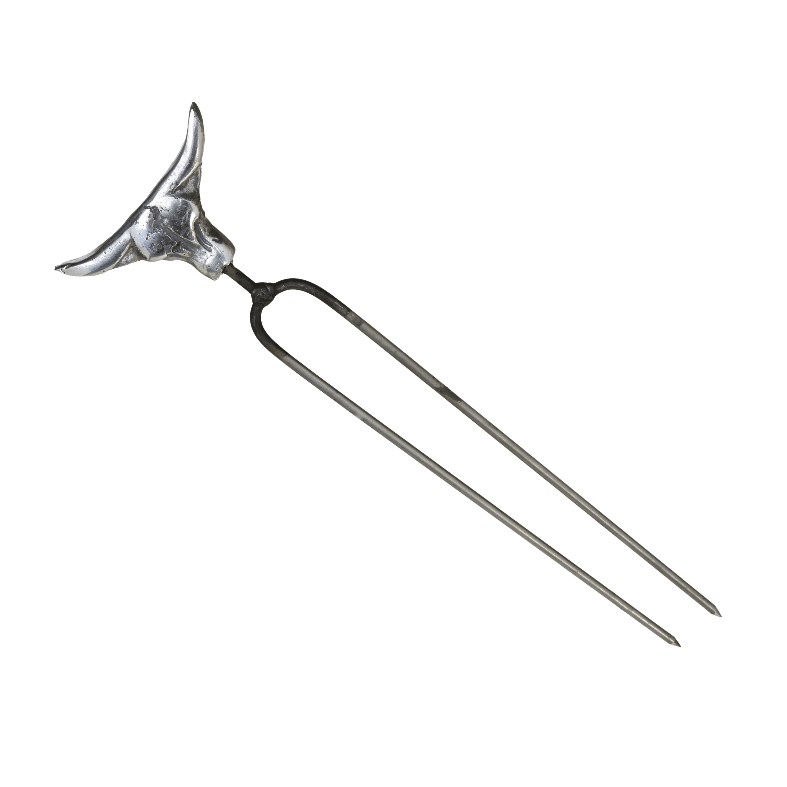 Pinche Choricero de Aluminio con Diseño de Toro