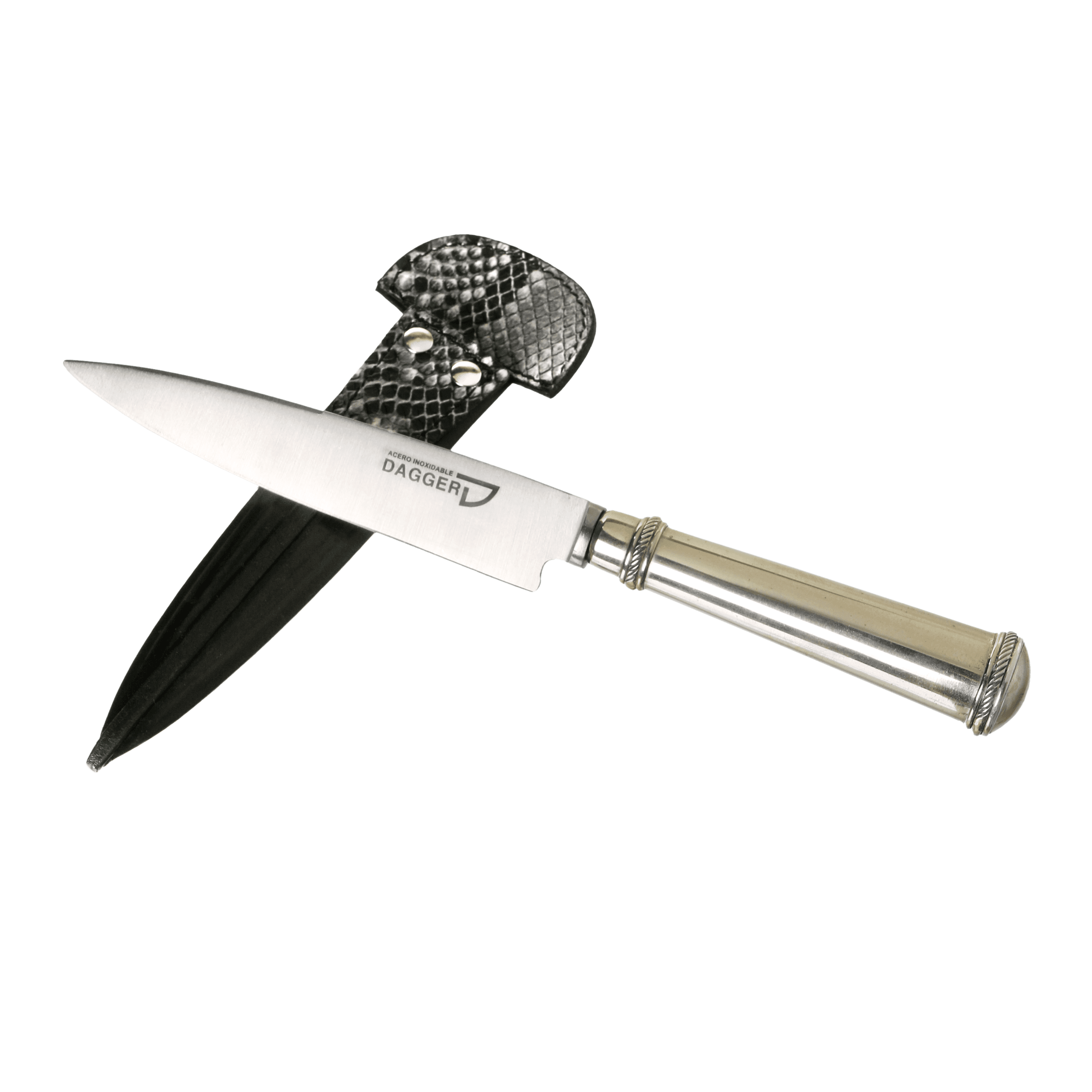 Cuchillo Cabo de Alpaca con Vaina de Víbora