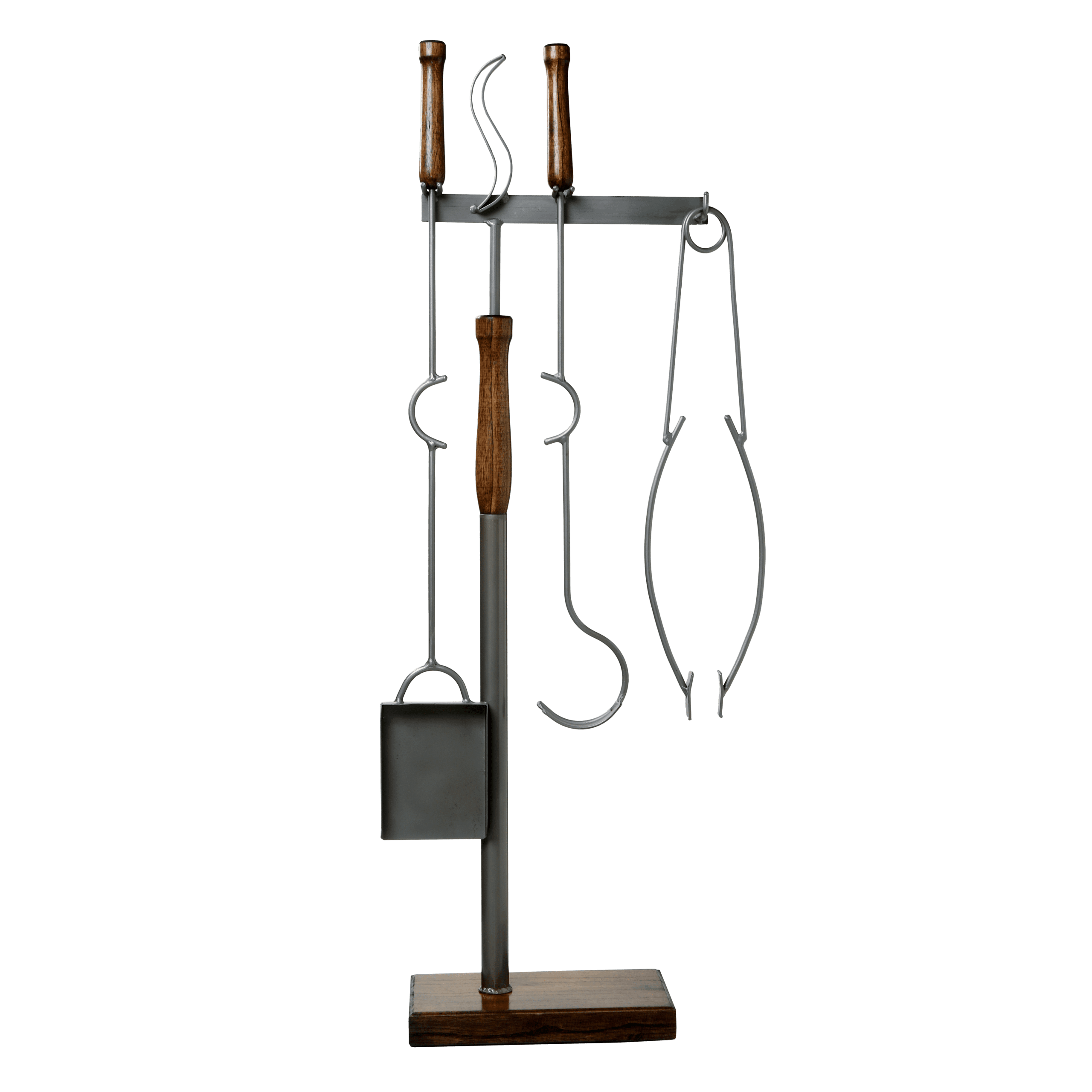 Set de Herramientas Para Parrilla con Pie