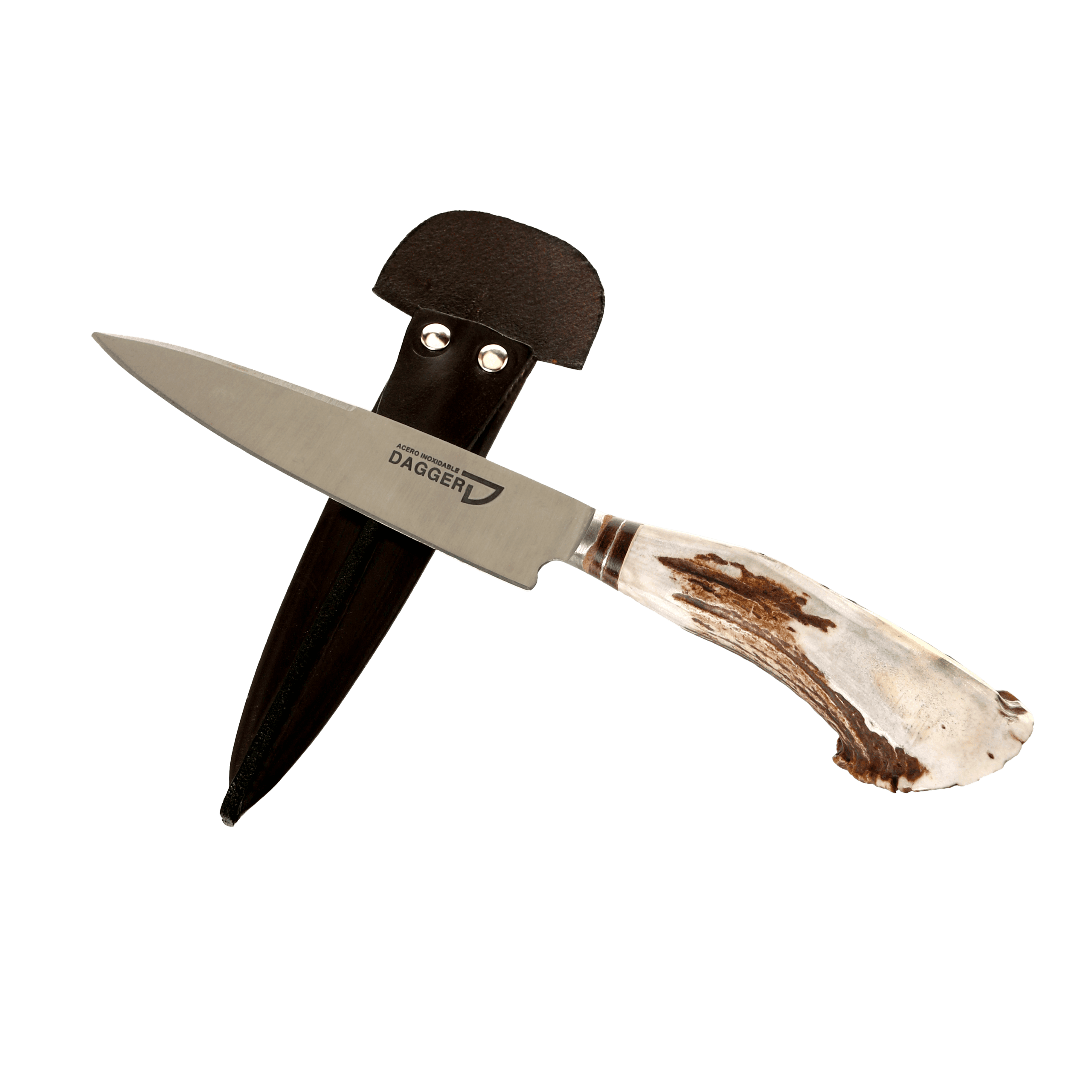 Cuchillo Cabo Asta de Ciervo con Roseta