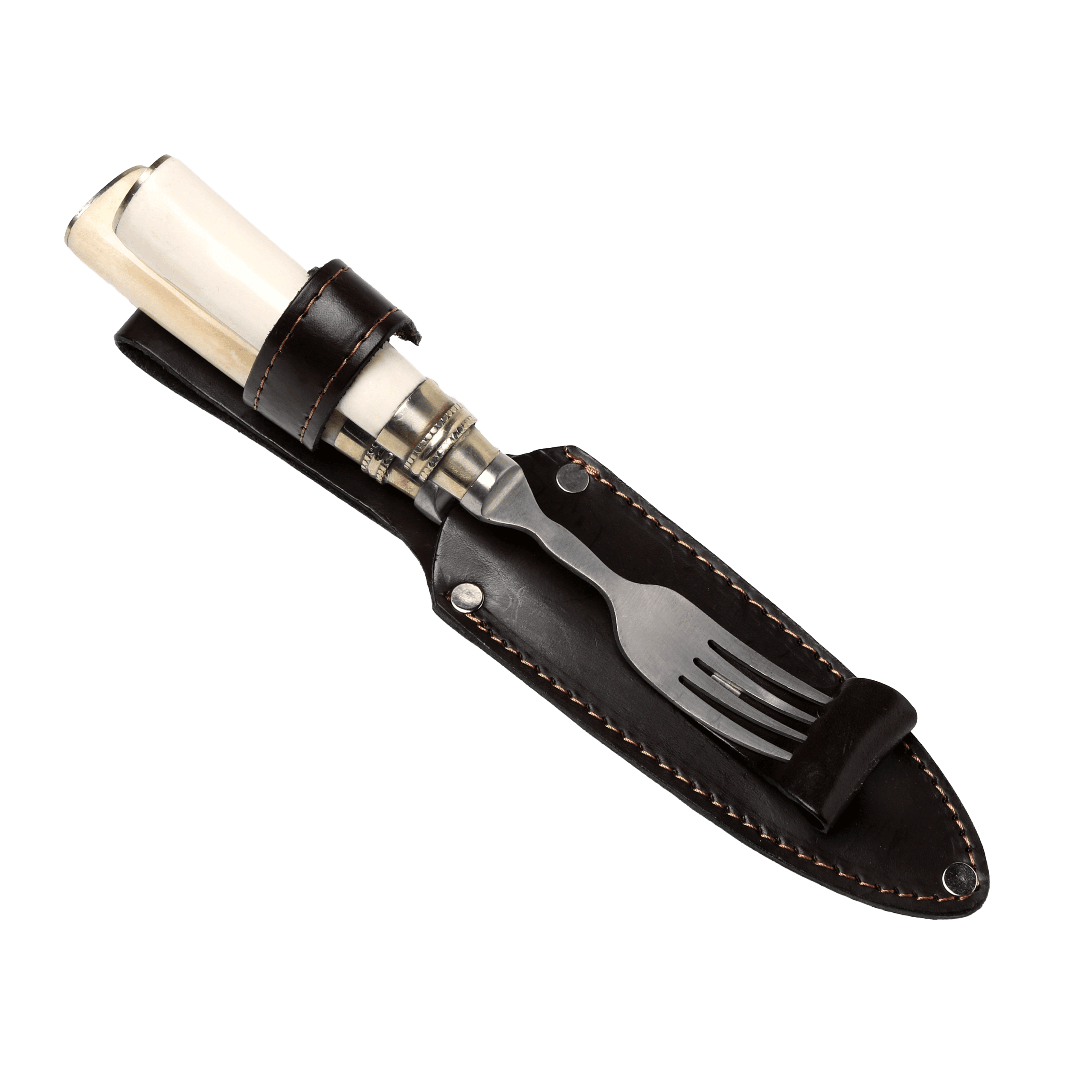 Juego de Picnic Cabo Hueso de Potro 14 Cm