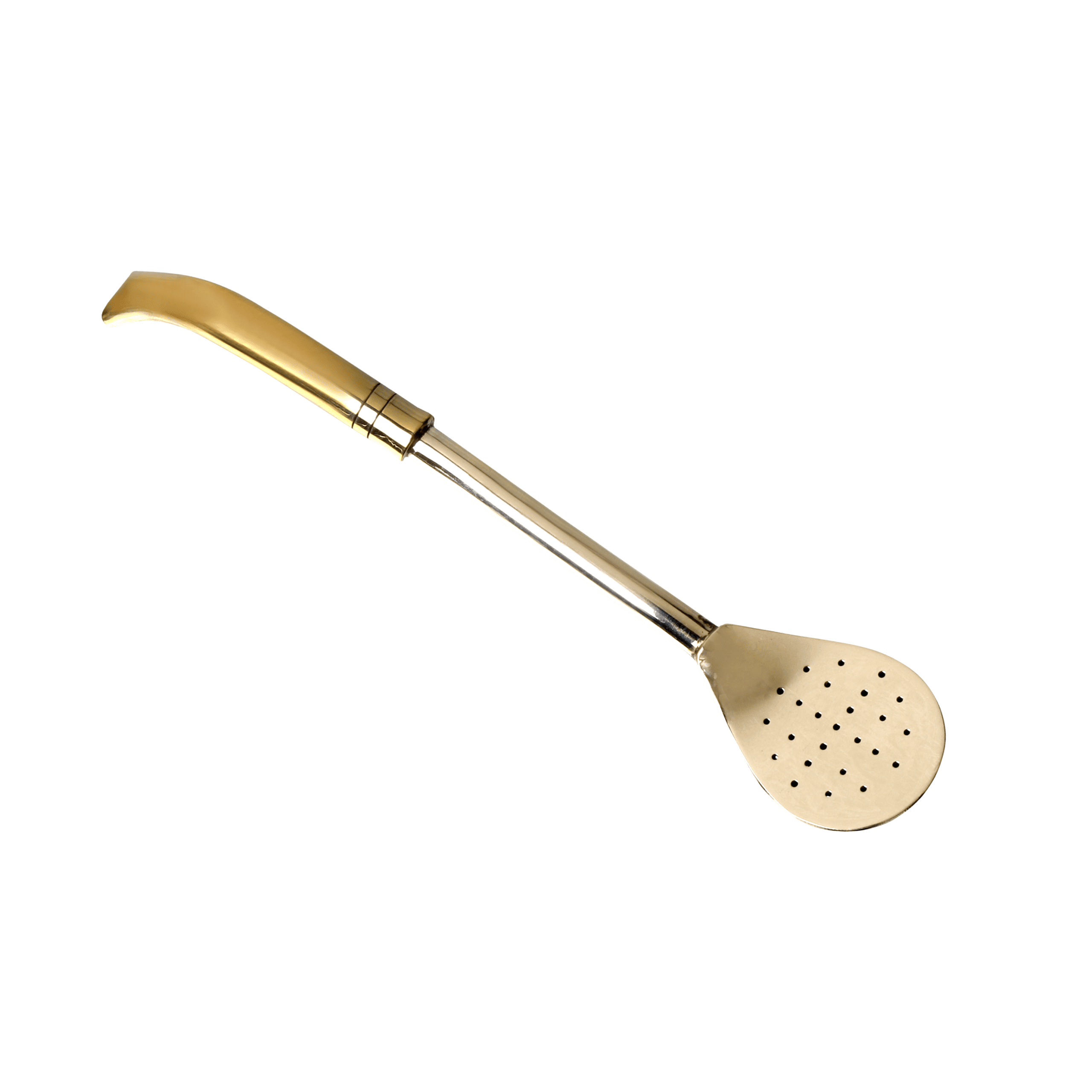 Bombillón de Alpaca con Pico de Bronce