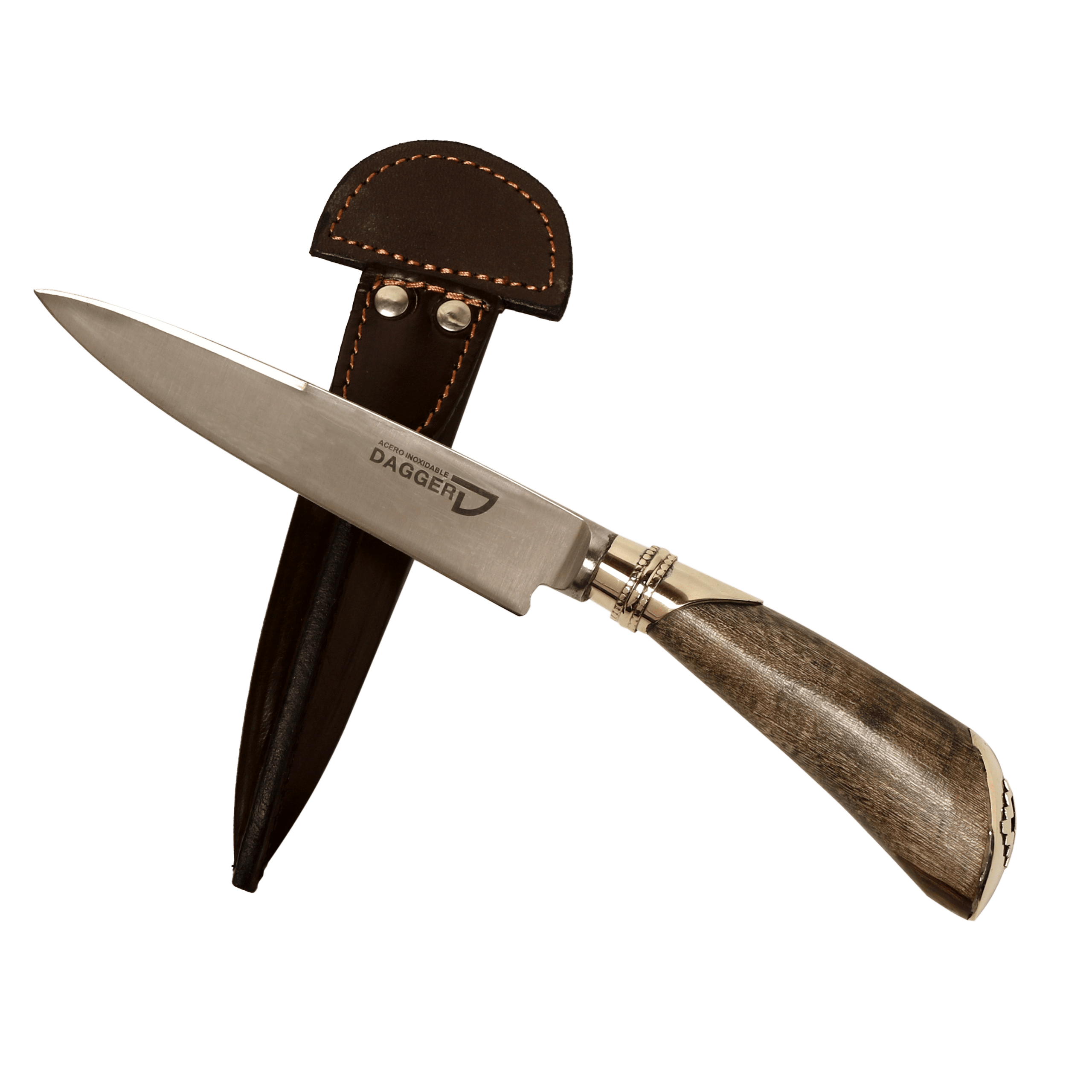 Cuchillo Cabo Madera Laurel con Alpaca