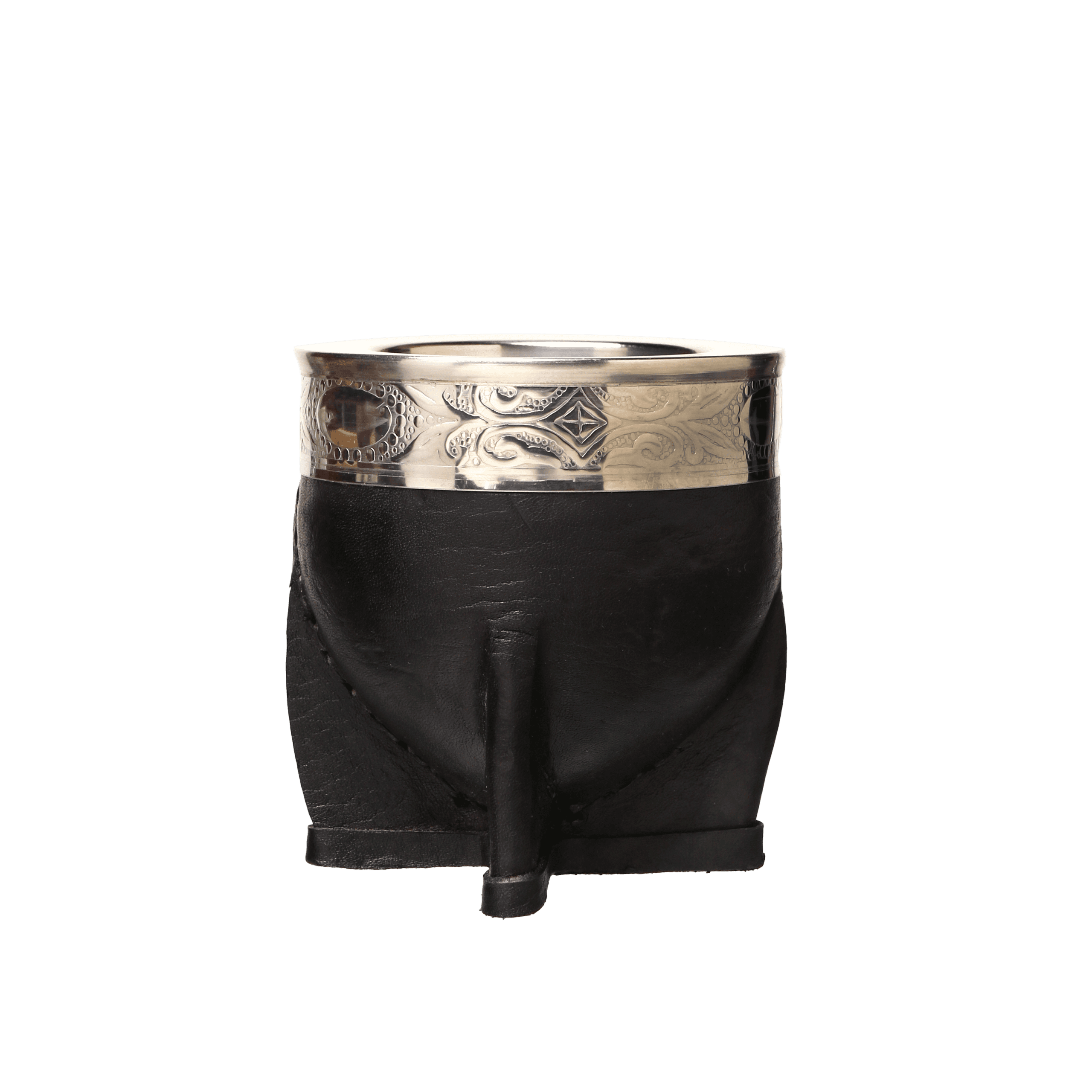 Mate Imperial de Acero Inoxidable Doble Virola de Alpaca Lisa