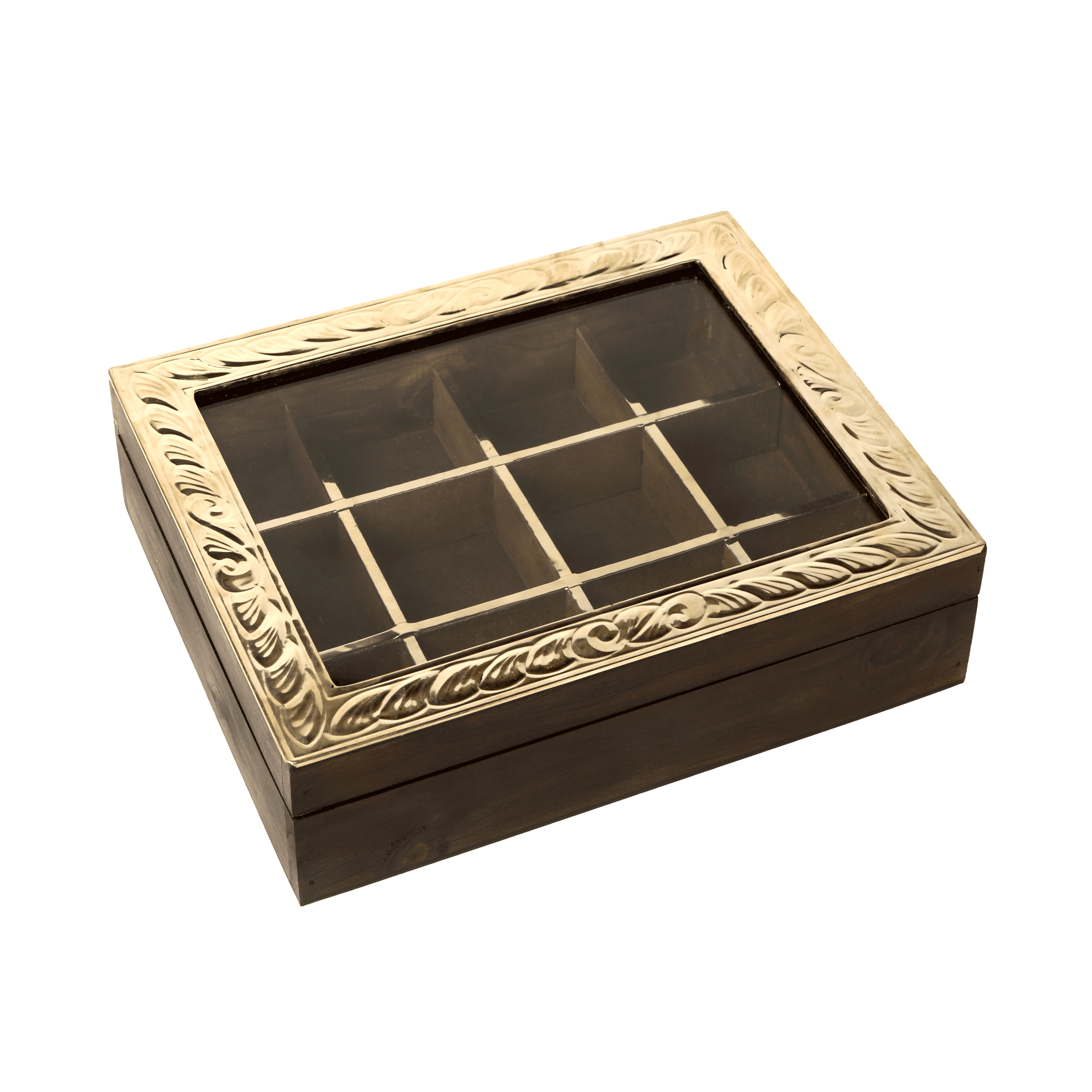 Caja de Té de Alpaca 12