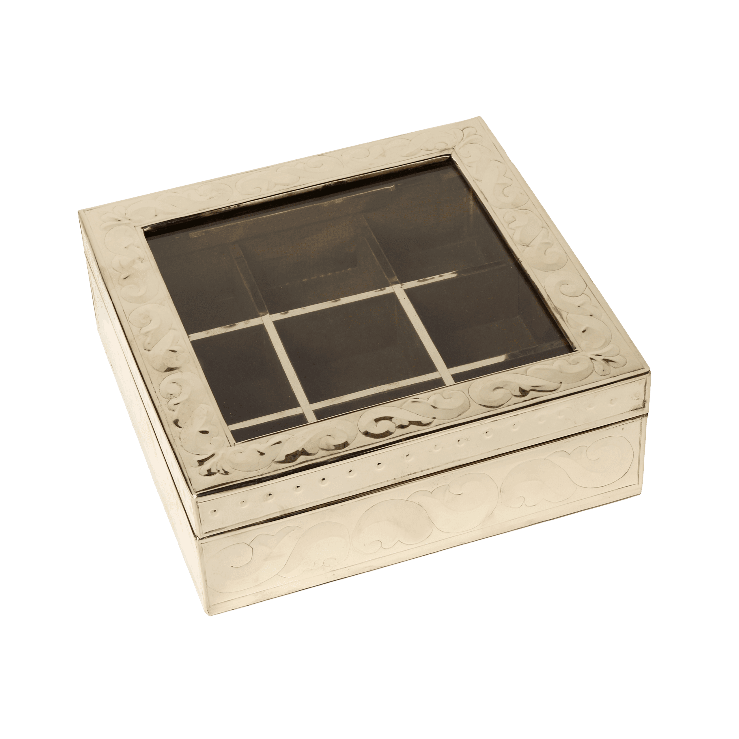 Caja de Té de Alpaca 8