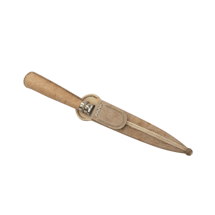 Cuchillo Cabo de Cuero Sobado 14 cm